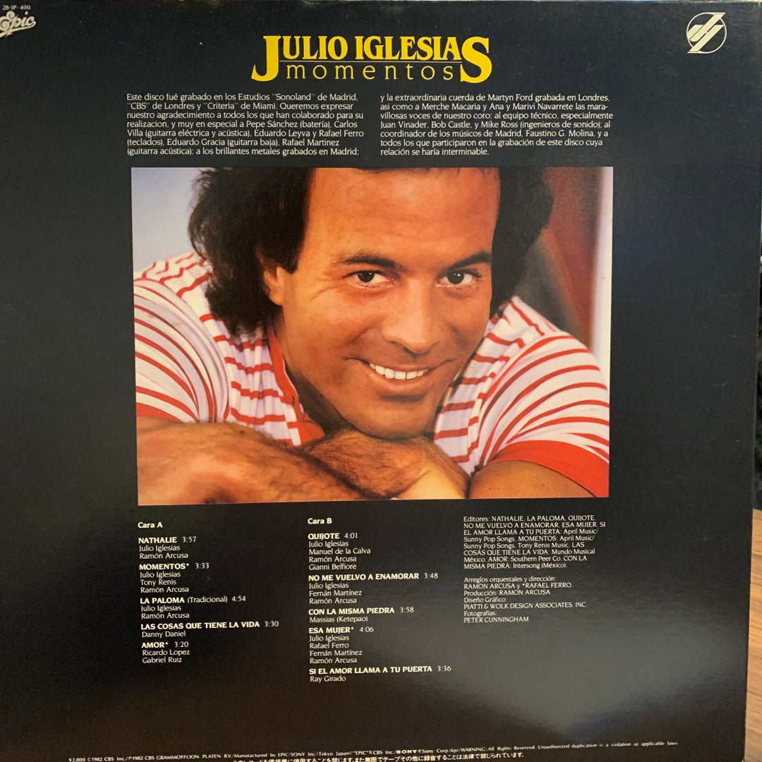 Julio Iglesias – Momentos