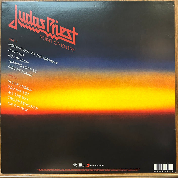 Judas Priest - Point Of Entry