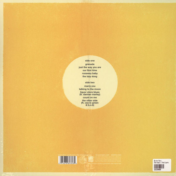 Bruno Mars – Doo-Wops & Hooligans