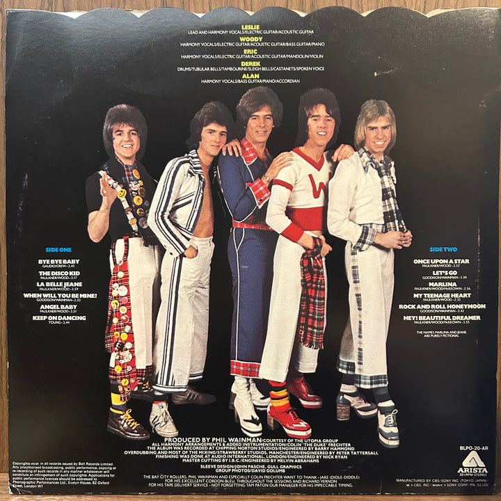 Bay City Rollers - Once Upon A City Star