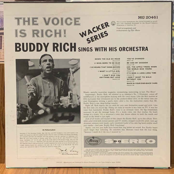 Buddy Rich - The Voice Is Rich