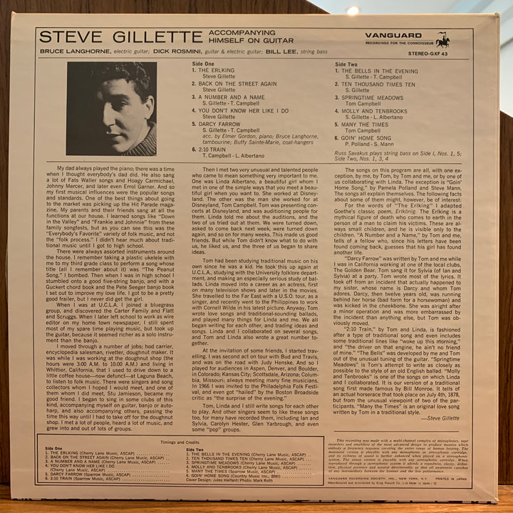 Steve Gillette – Steve Gillette