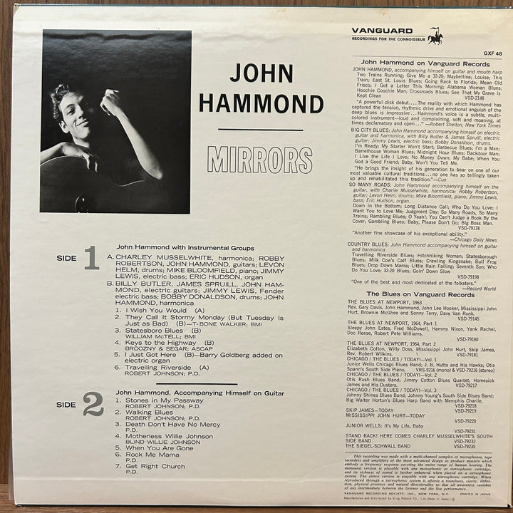 John Hammond - Mirrors