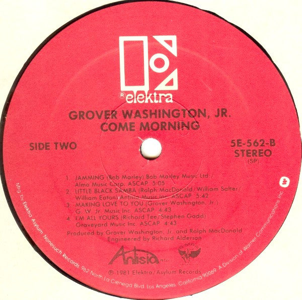 Grover Washington Jr. – Come Morning