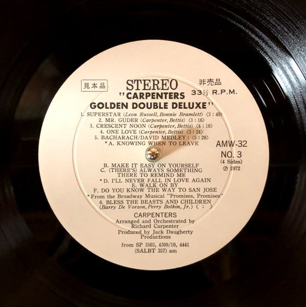 Carpenters – Golden Double Deluxe