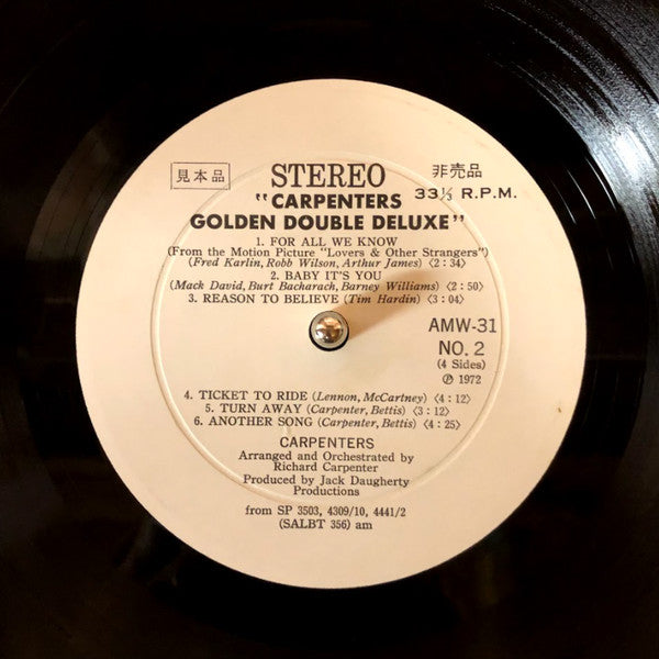 Carpenters – Golden Double Deluxe