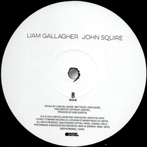 Liam Gallagher, John Squire – Liam Gallagher John Squire