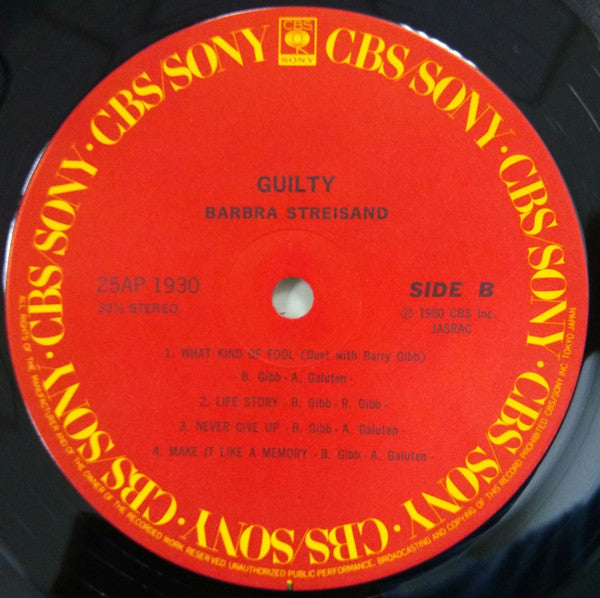 Streisand – Guilty