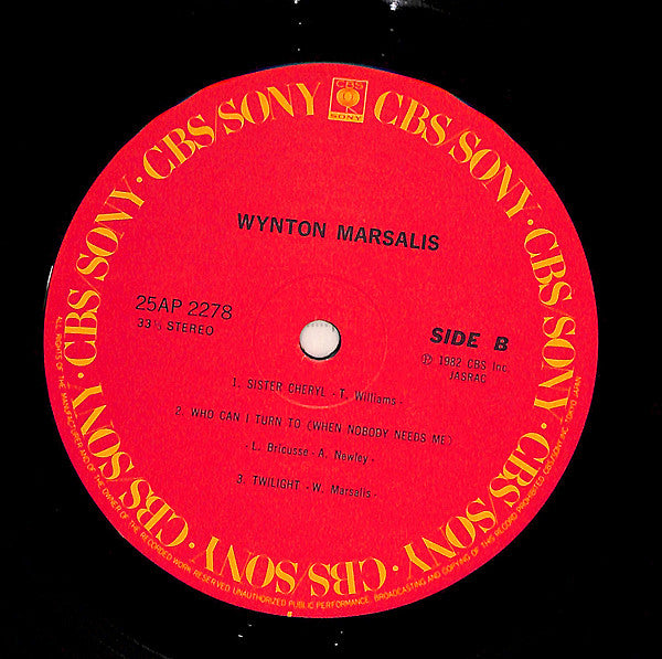 Wynton Marsalis – Wynton Marsalis